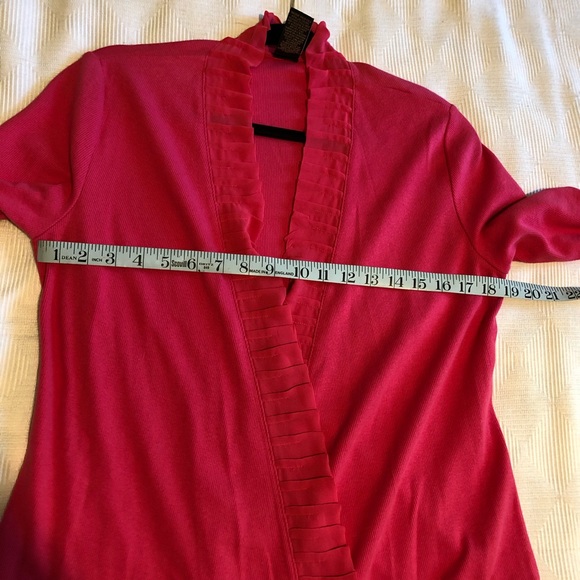 Rafaella Studio Petite High Neck Open Cardigan - Picture 4 of 6